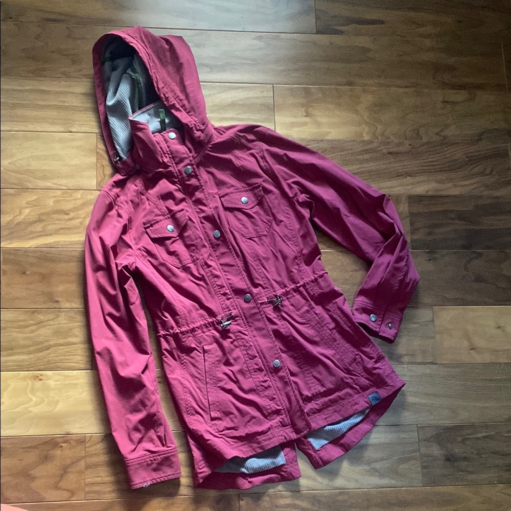 L.L. Bean Red Utility Jacket Casual Style